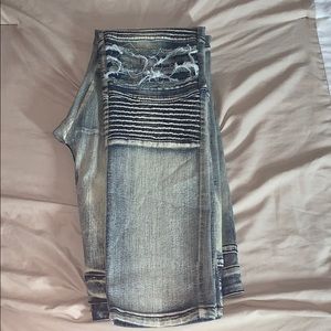 Skinny moto jeans